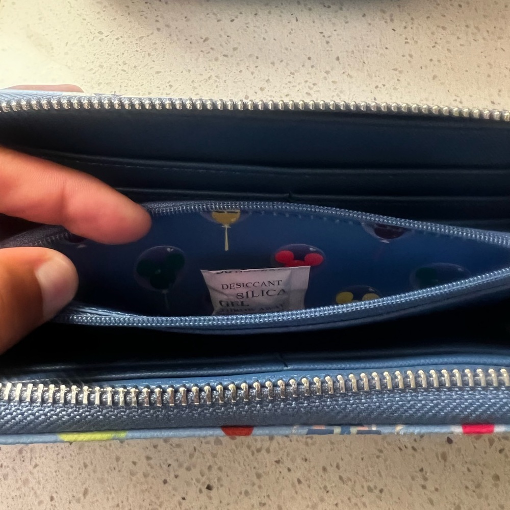 Walt Disney World Loungefly brand new leather wallet, never used